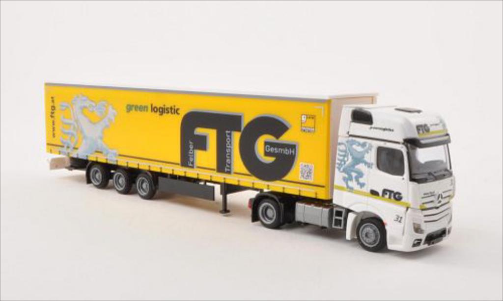Mercedes Actros 1/87 AWM 2 Gigaliner FTG Gardinenplanen-SZ diecast model cars