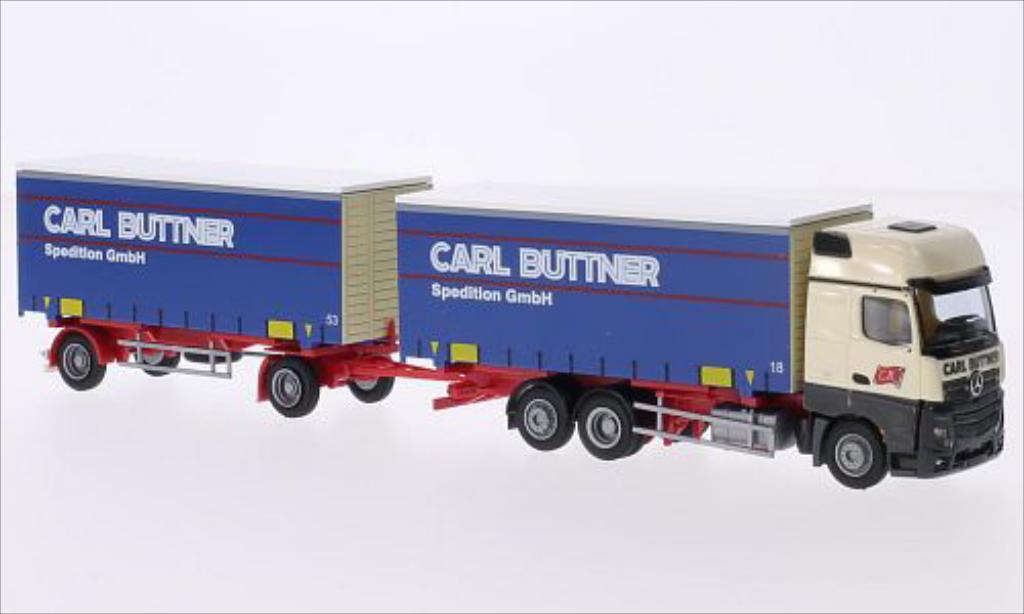 Mercedes Actros 1/87 AWM 2 Gigaspace Buttner diecast model cars