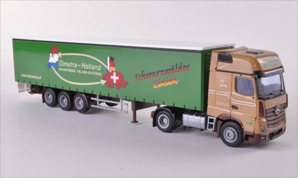 Mercedes Actros 1/87 AWM 2 Gigaspace Dimetra - Holland Gardinenplanen-SZ diecast model cars