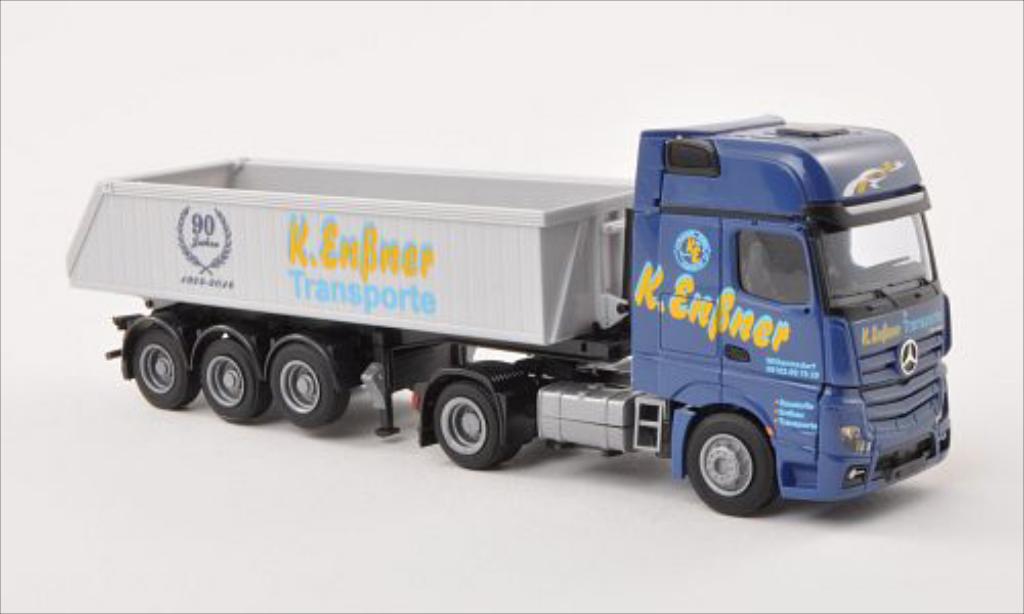 Mercedes Actros 1/87 AWM 2 Gigaspace K.Enssner Eckmulden-SZ diecast model cars