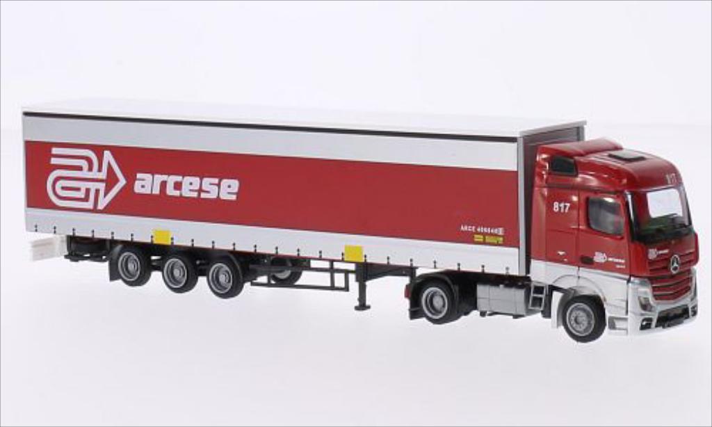 Mercedes Actros 1/87 AWM 2 Stream. Aerop. Arcese diecast model cars