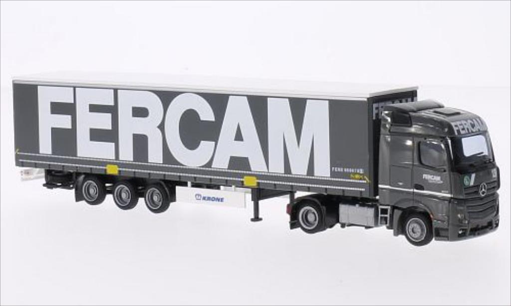 Mercedes Actros 1/87 AWM 2 Streamliner Aerop. FERCAM diecast model cars