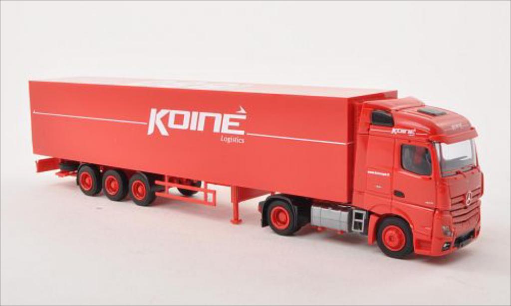 Mercedes Actros 1/87 AWM 2 Streamspace./Aerop. Koine Kuhl-KSZ diecast model cars