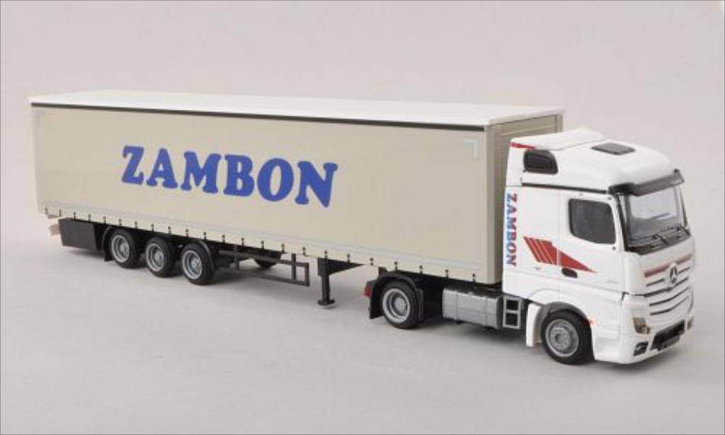 Mercedes Actros 1/87 AWM 2 Streamspace Zambon Gardinenplanen-SZ diecast model cars