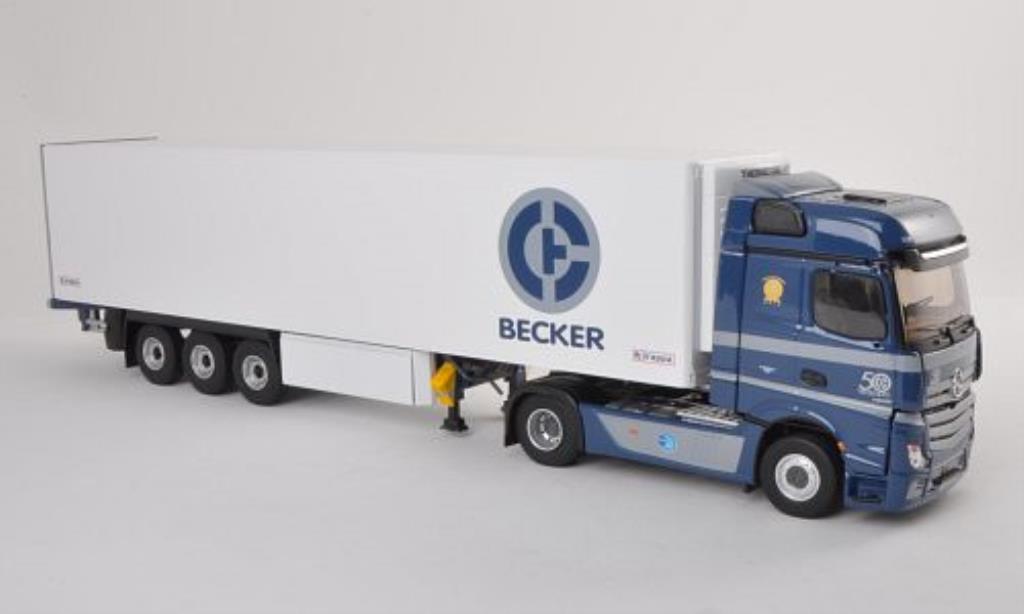 Mercedes Actros 1/43 Eligor 2 Transports Becker Kuhlkoffer-SZ diecast model cars