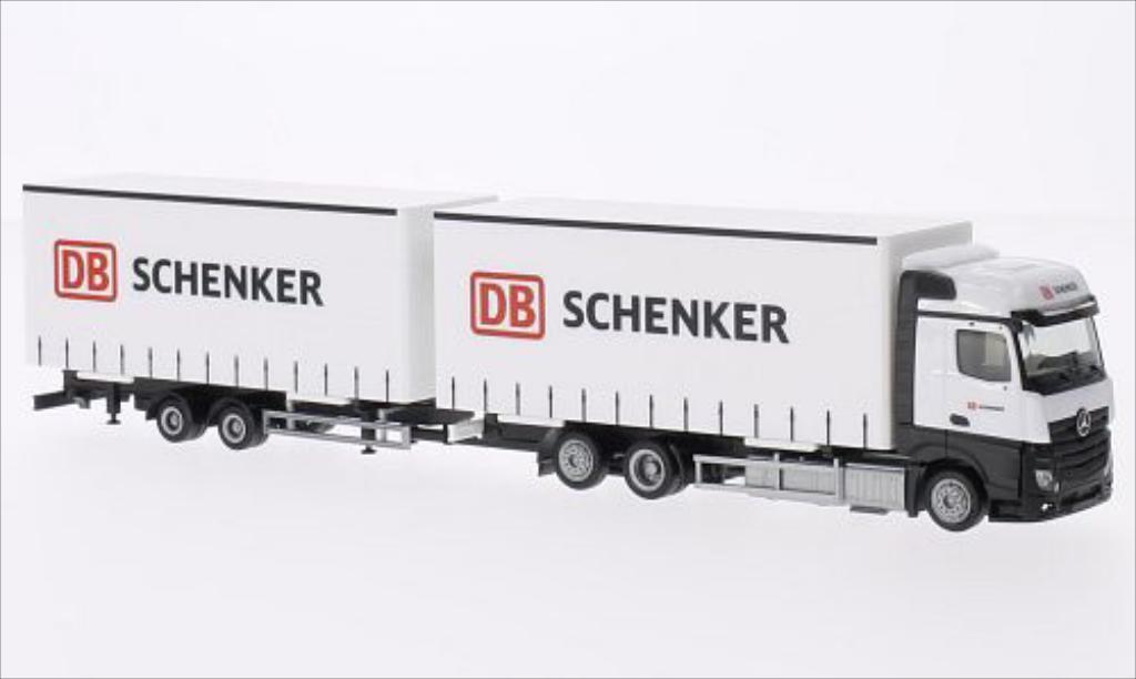 Mercedes Actros 1/87 Herpa Bigspace DB Schenker 2011 diecast model cars