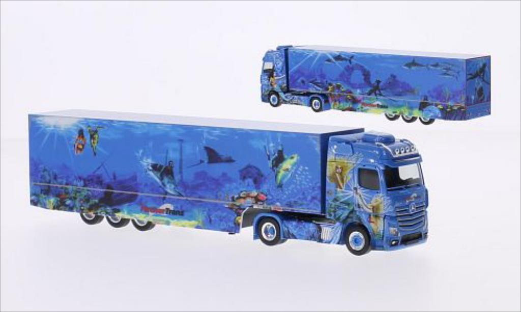 Mercedes Actros 1/87 Herpa Bigspace Fischer-Trans diecast model cars