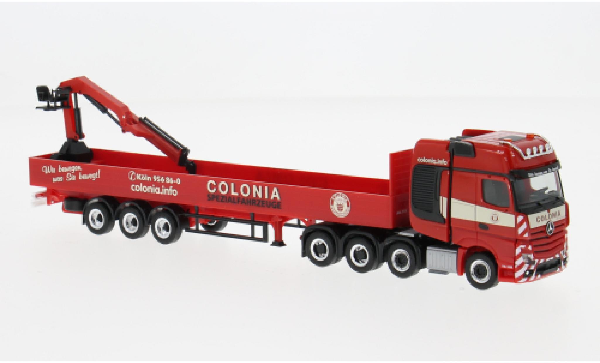 Mercedes Actros 1/87 Herpa Colonia 1:87 diecast model cars