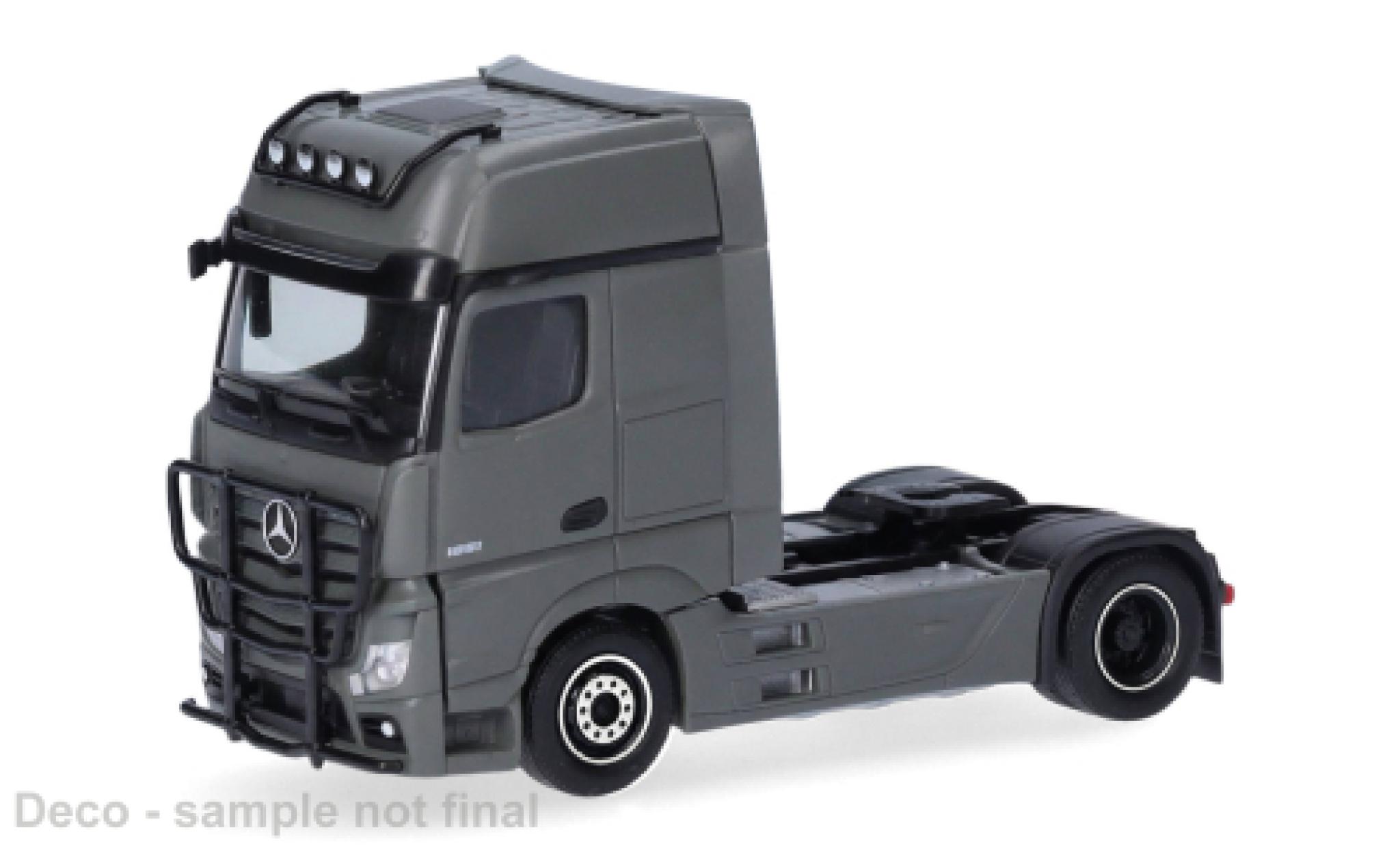 Mercedes Actros 1/87 Herpa grey 1:87 diecast model cars