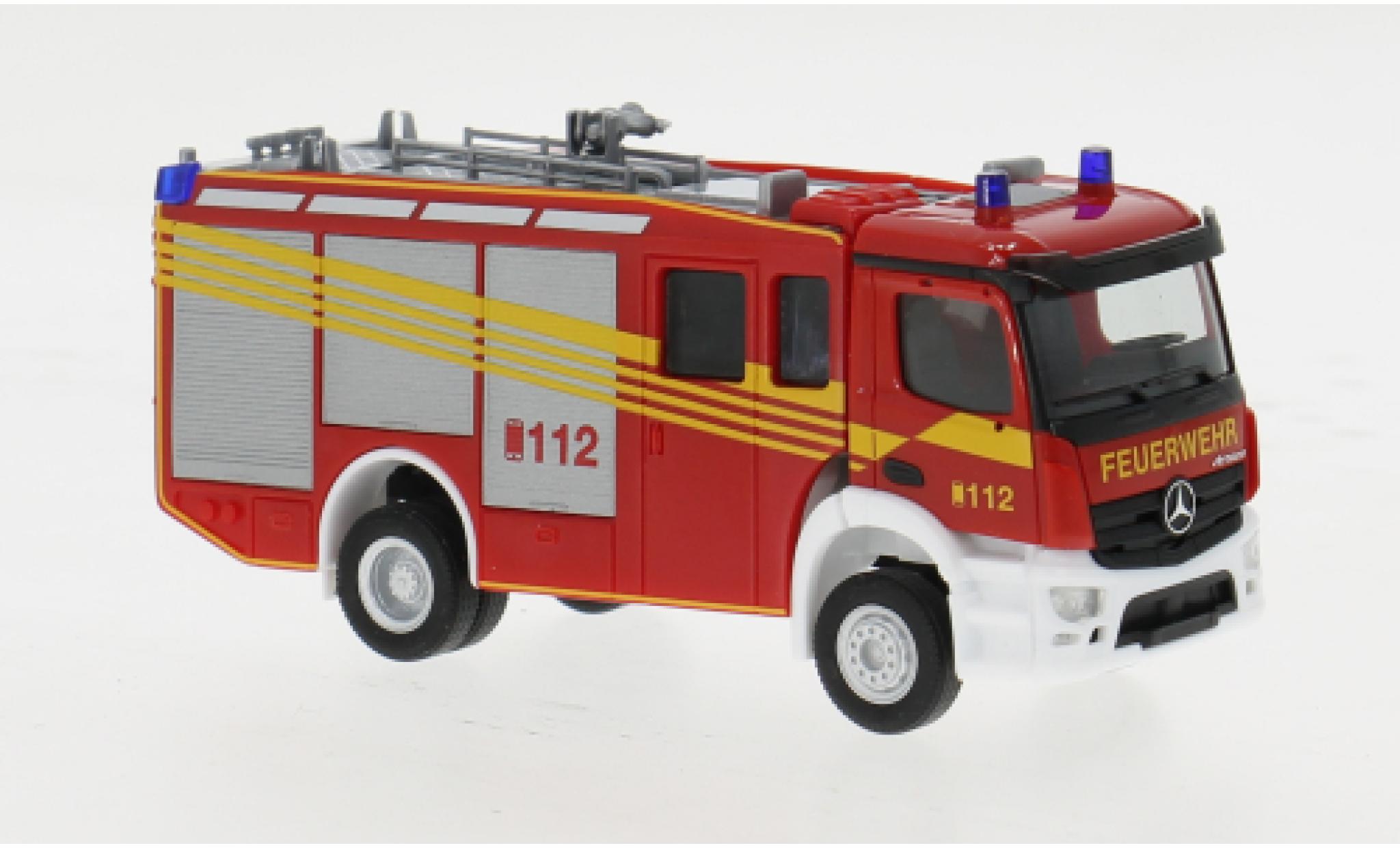 Mercedes Actros 1/87 Herpa Fire brigade 1:87 diecast model cars