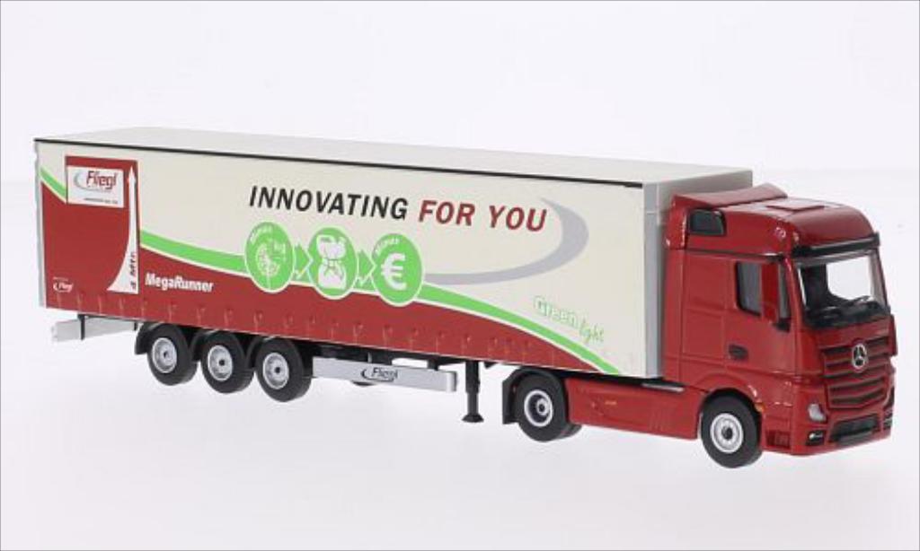 Mercedes Actros 1/87 Schuco Fliegl diecast model cars