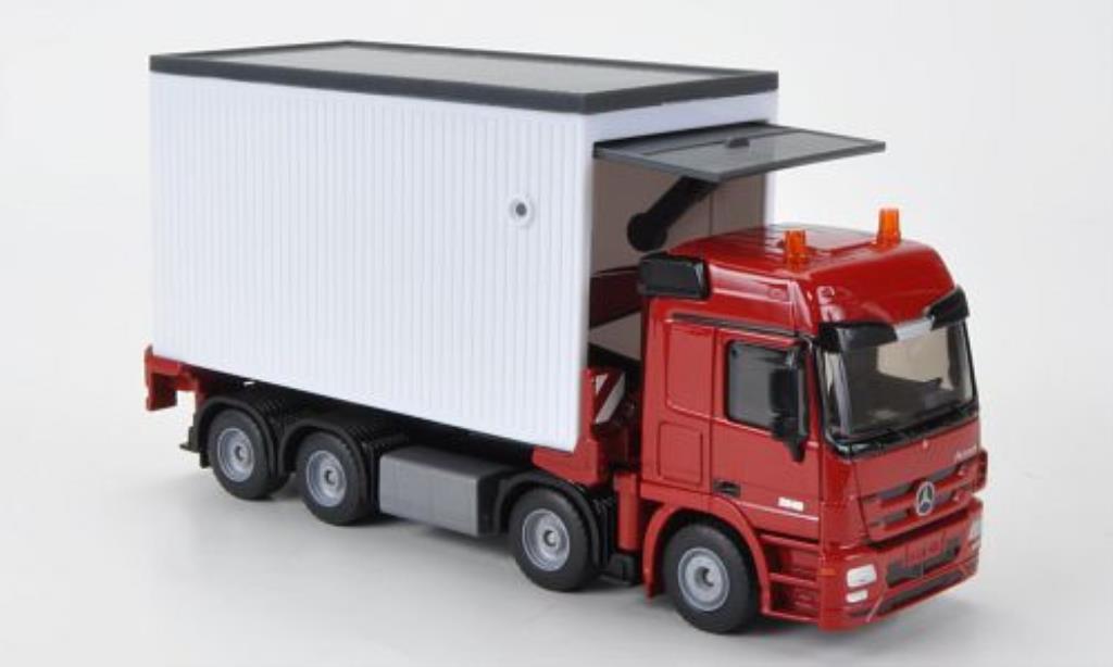 Mercedes Actros 1/50 Siku Garagentransporter mit Ladegut diecast model cars