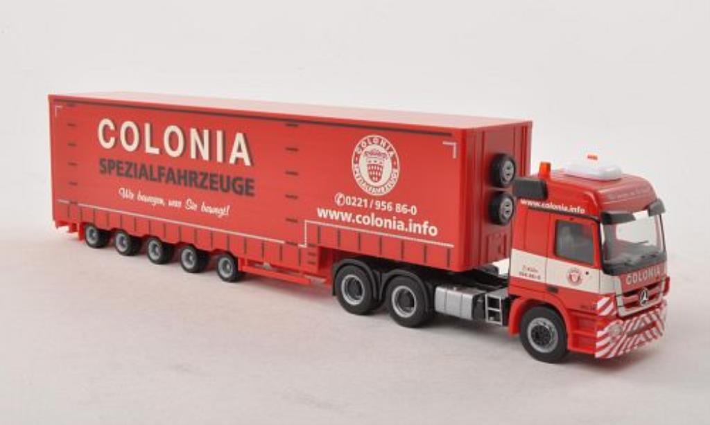 Mercedes Actros 1/87 Herpa L 08 Colonia Volumen-SZ diecast model cars