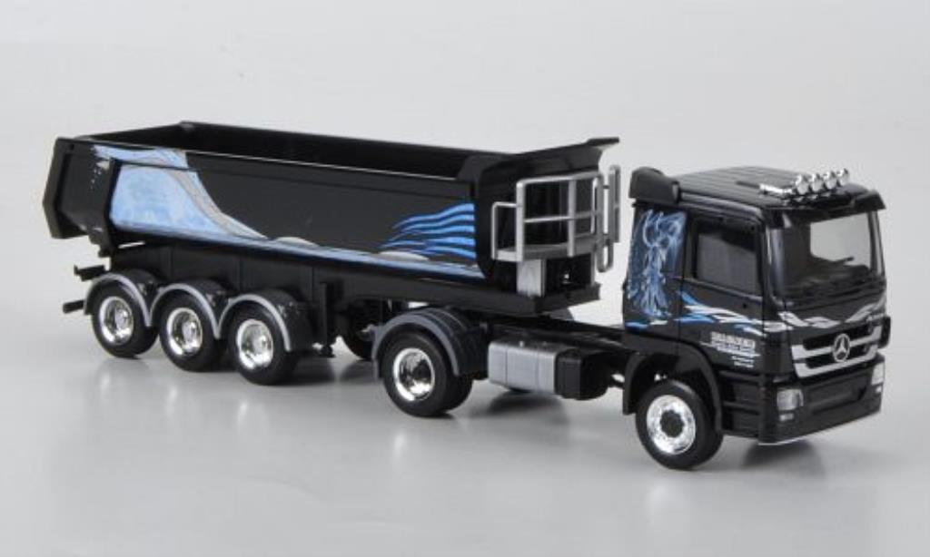 Mercedes Actros 1/87 Herpa L 08 Rundmulden-SZ Wagner diecast model cars