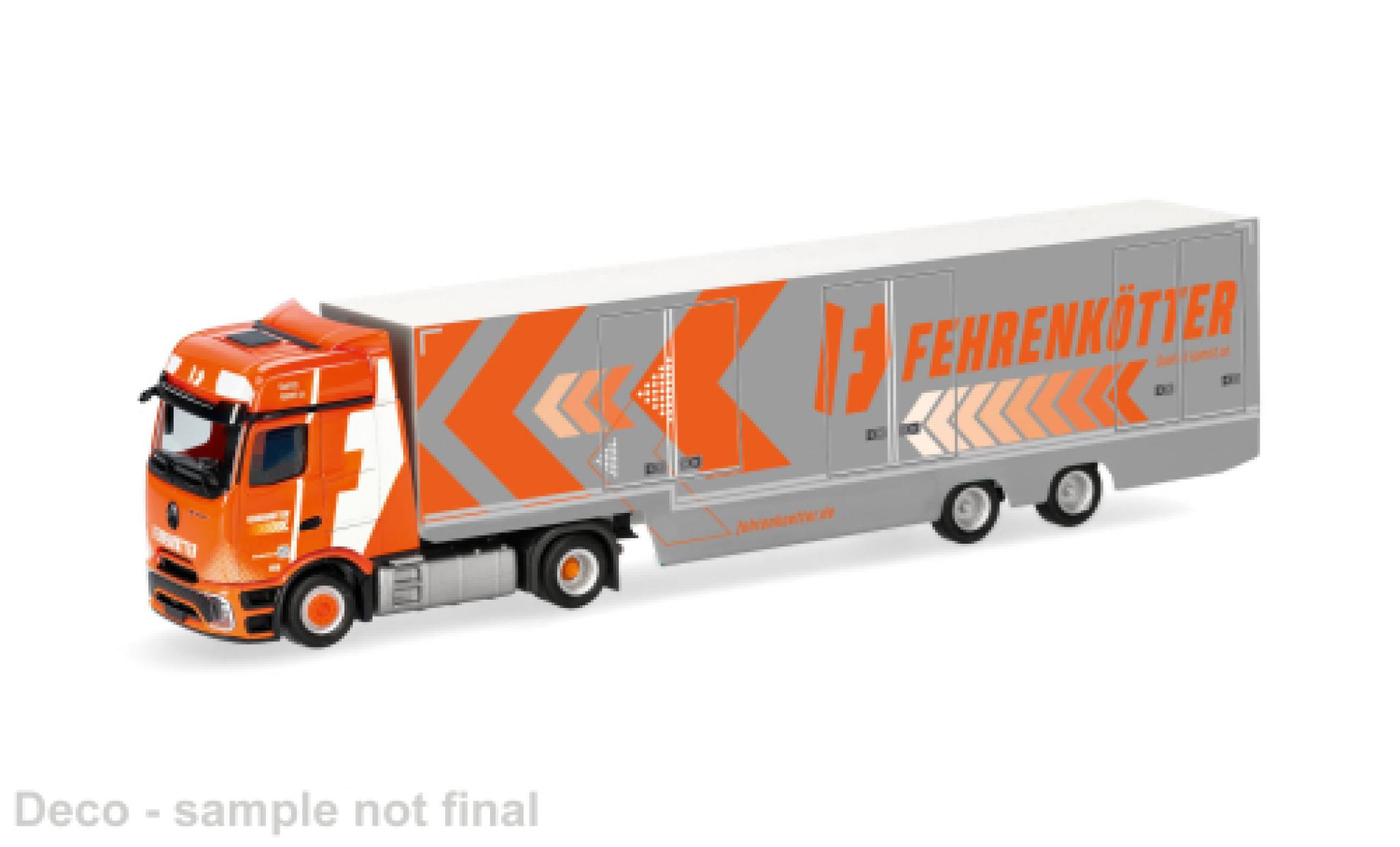 Mercedes Actros 1/87 Herpa L ProCabin Fehrenk&ouml;tter 1:87 diecast model cars
