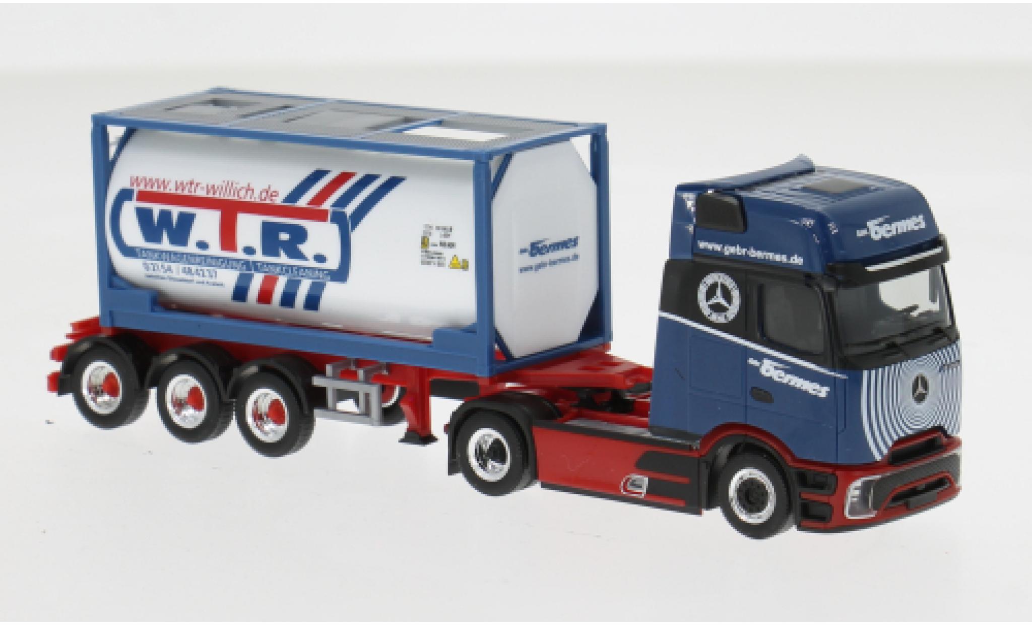 Mercedes Actros 1/87 Herpa L ProCabin Gigaspace 20ft Bermes 1:87 diecast model cars