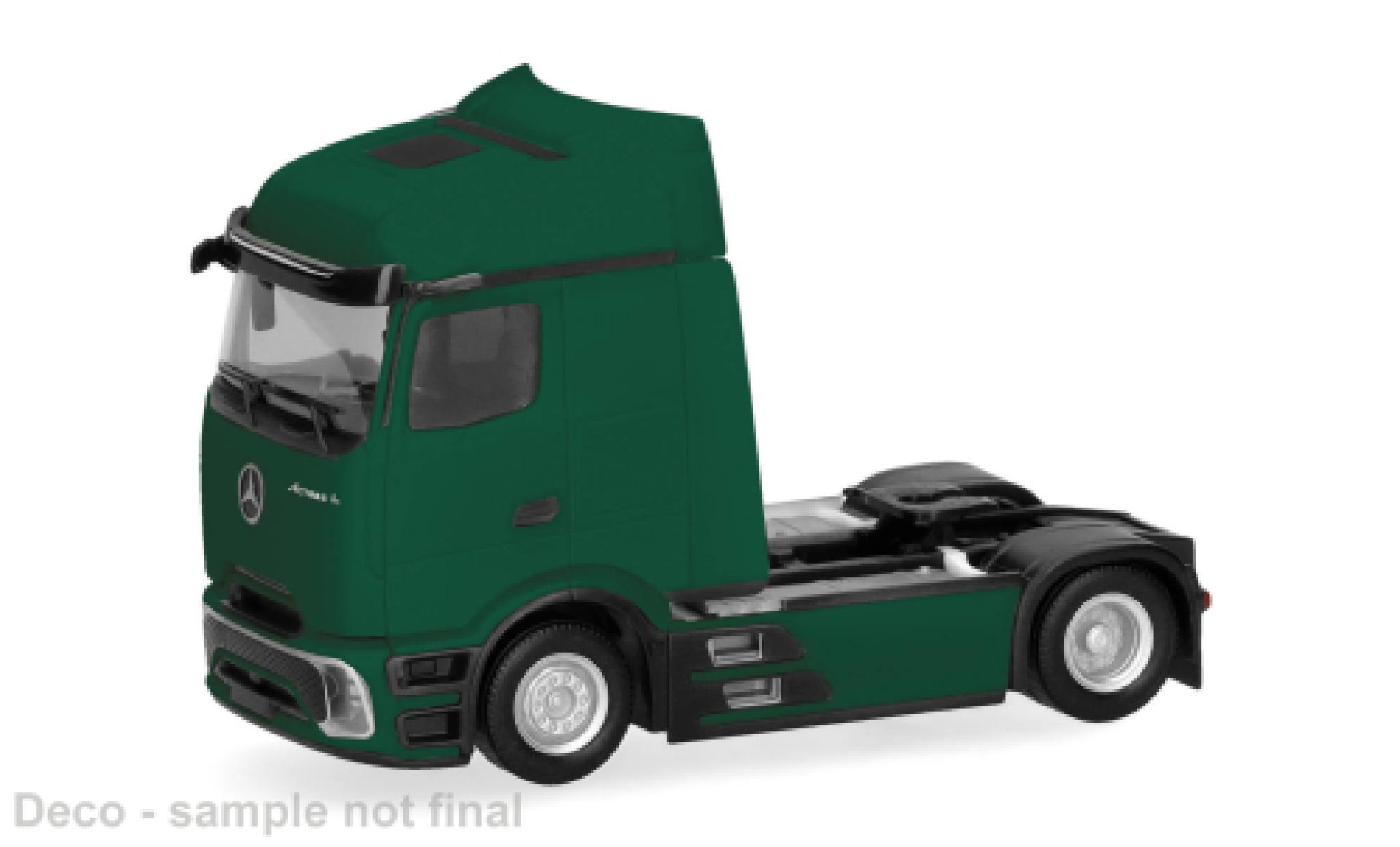 Mercedes Actros 1/87 Herpa L ProCabin green 1:87 diecast model cars