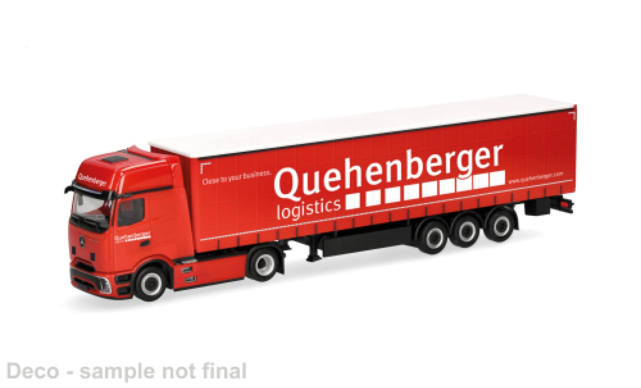 Mercedes Actros 1/87 Herpa L ProCabin Quehenberger (A) 1:87 diecast model cars