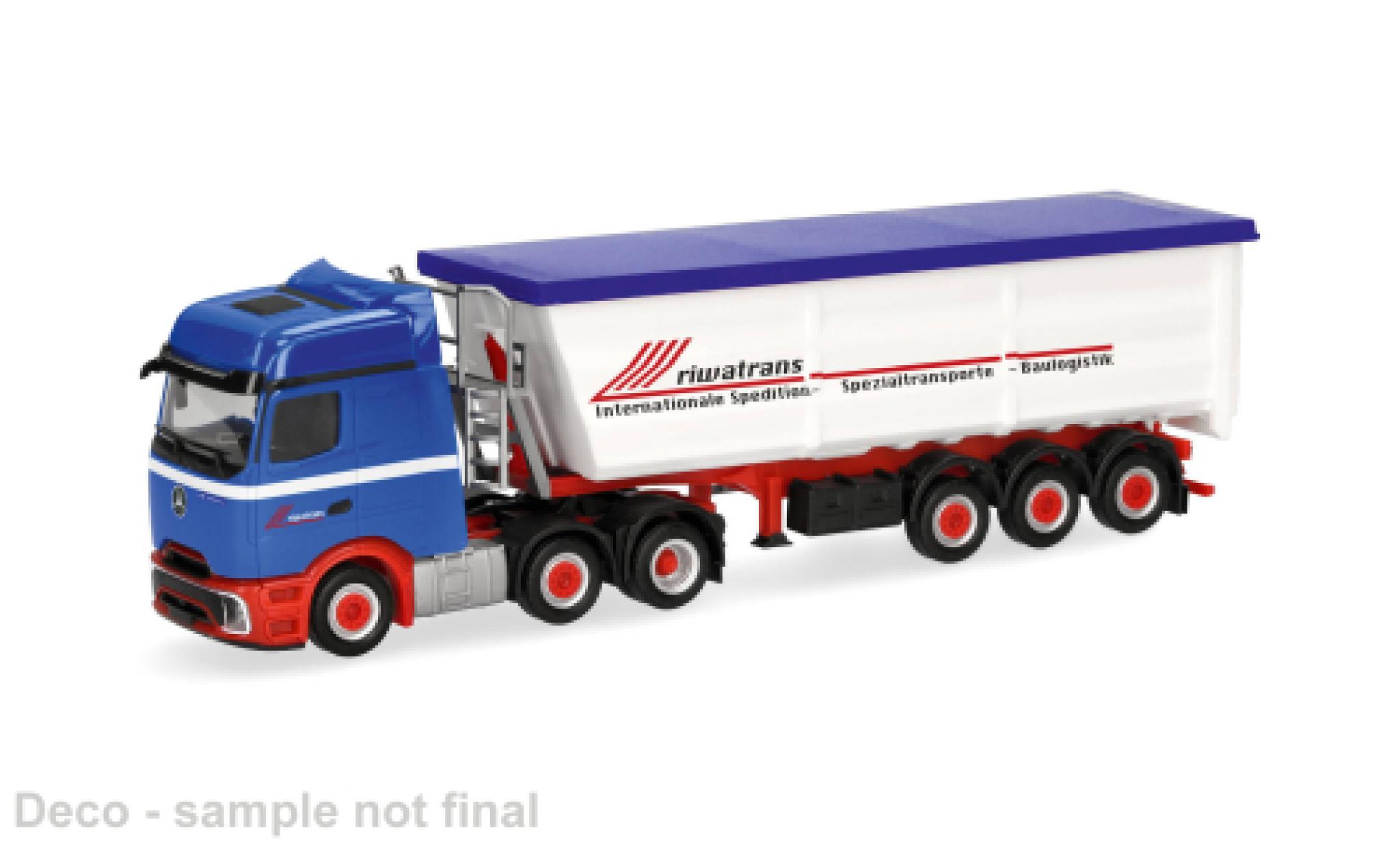 Mercedes Actros 1/87 Herpa L ProCabin Riwatrans 1:87 diecast model cars
