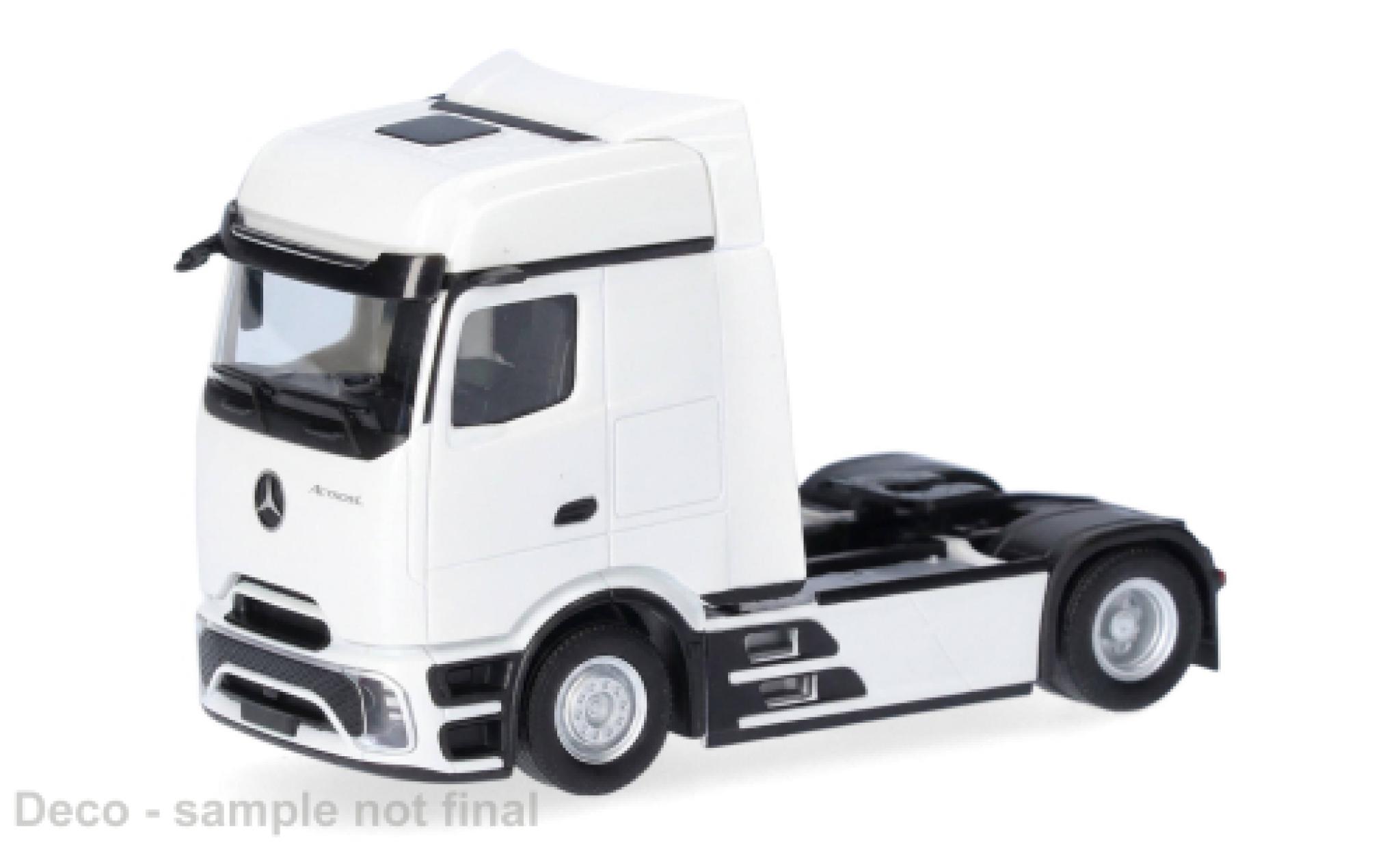 Mercedes Actros 1/87 Herpa L ProCabin white 1:87 diecast model cars