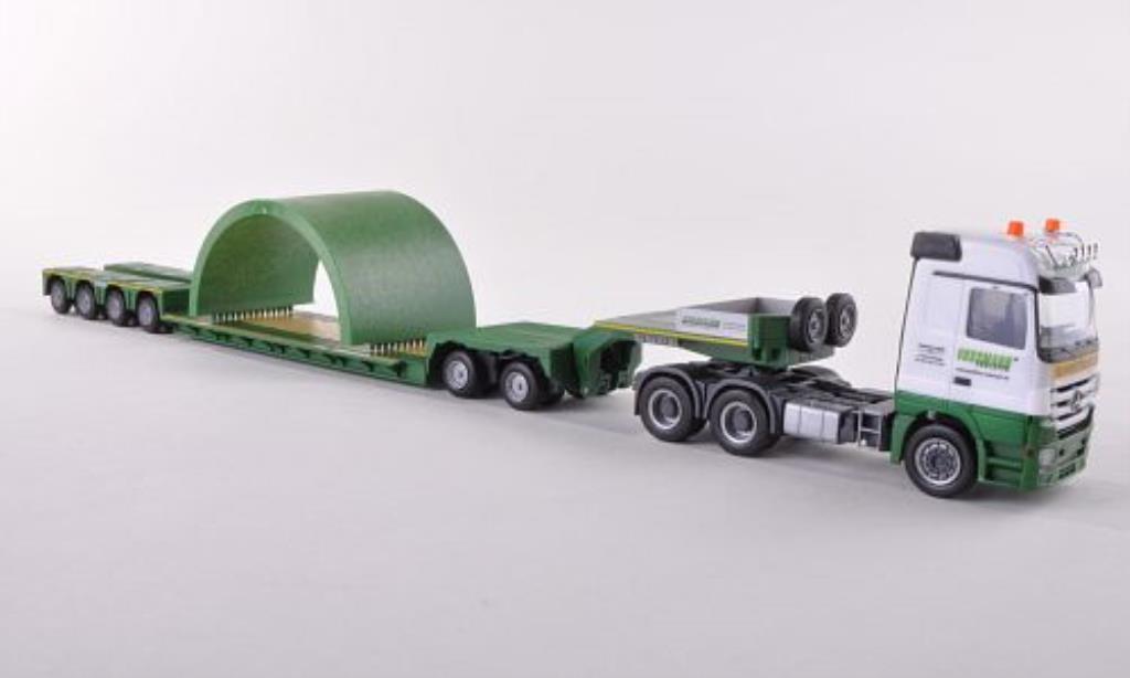 Mercedes Actros 1/87 Herpa LH 08 Vossmann Tieflade-SZ mit Betonhalbschale diecast model cars