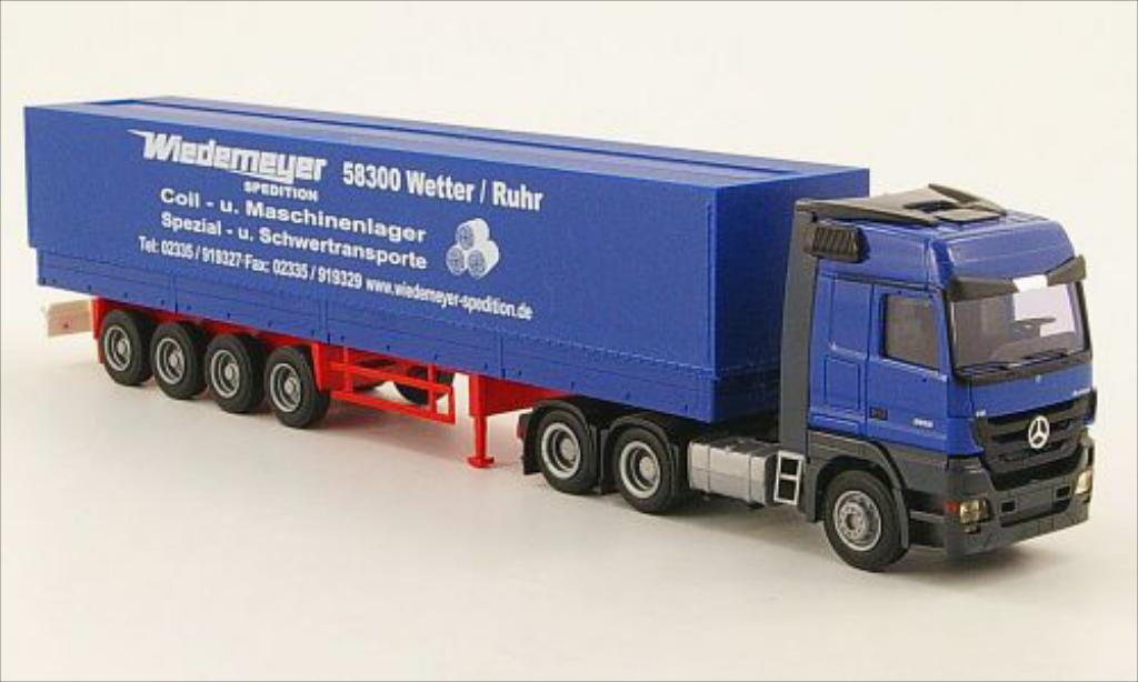 Mercedes Actros 1/87 AWM LH/Aerop. Wiedemeyer PrSZ diecast model cars