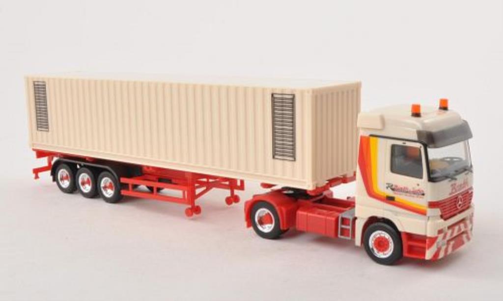 Mercedes Actros 1/87 Herpa LH Barth Container-SZ diecast model cars