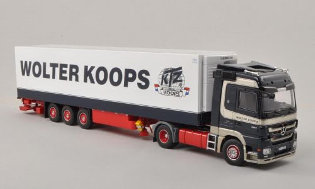 Mercedes Actros 1/50 Tekno LH MP3 Wolter Koops (NL) Kuhlkoffer-SZ diecast model cars