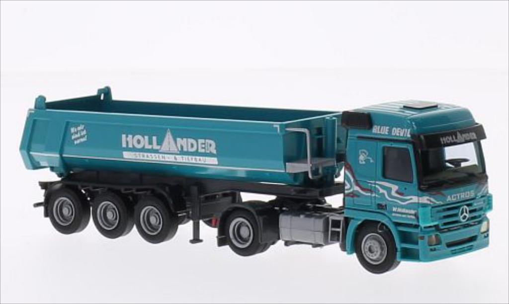 Mercedes Actros 1/87 AWM MP 2 L Hollander (C)Mulden-SZ diecast model cars