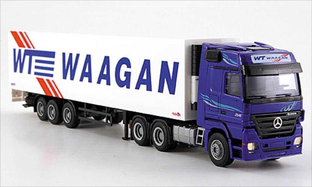 Mercedes Actros 1/87 AWM MP 2 LH Aerop. Kuhl-KSZ WT Waagan diecast model cars