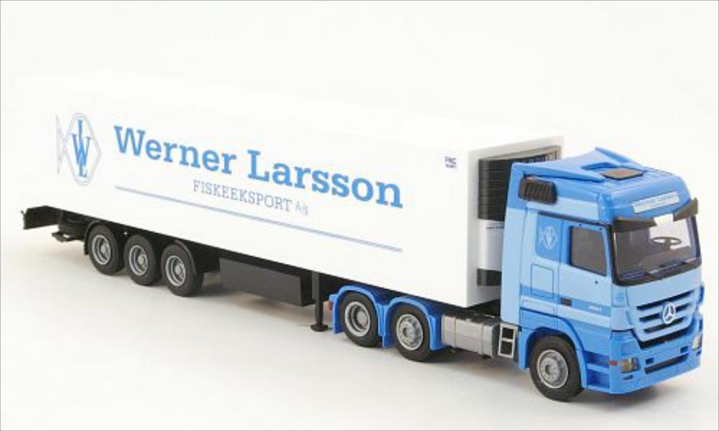 Mercedes Actros 1/87 AWM MP 3 LH Aerop. Kuhl-KSZ Werner Larsson diecast model cars