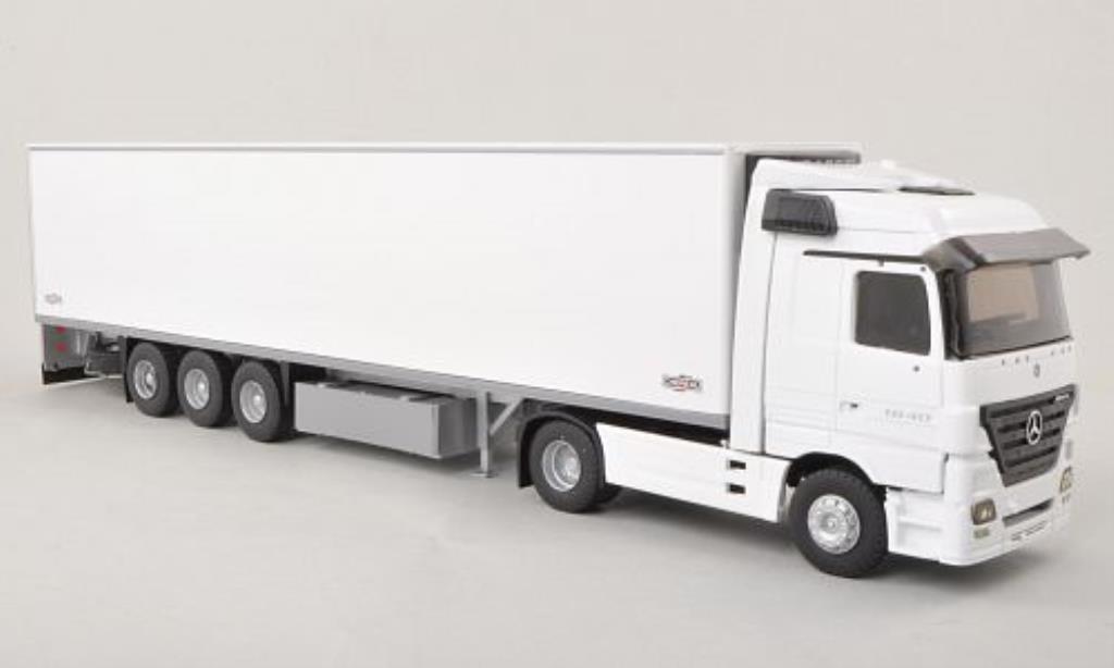 Mercedes Actros 1/43 Eligor MP2 Kuhlkoffer-SZ. white diecast model cars
