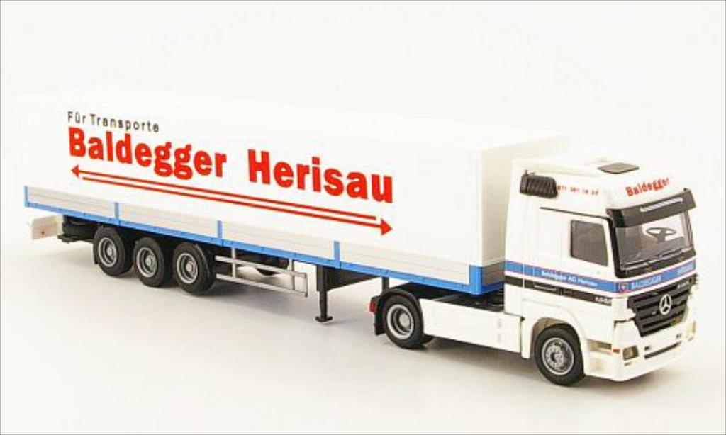 Mercedes Actros 1/87 AWM MP2 LH/Aerop. Baldegger Pritschen-SZ diecast model cars