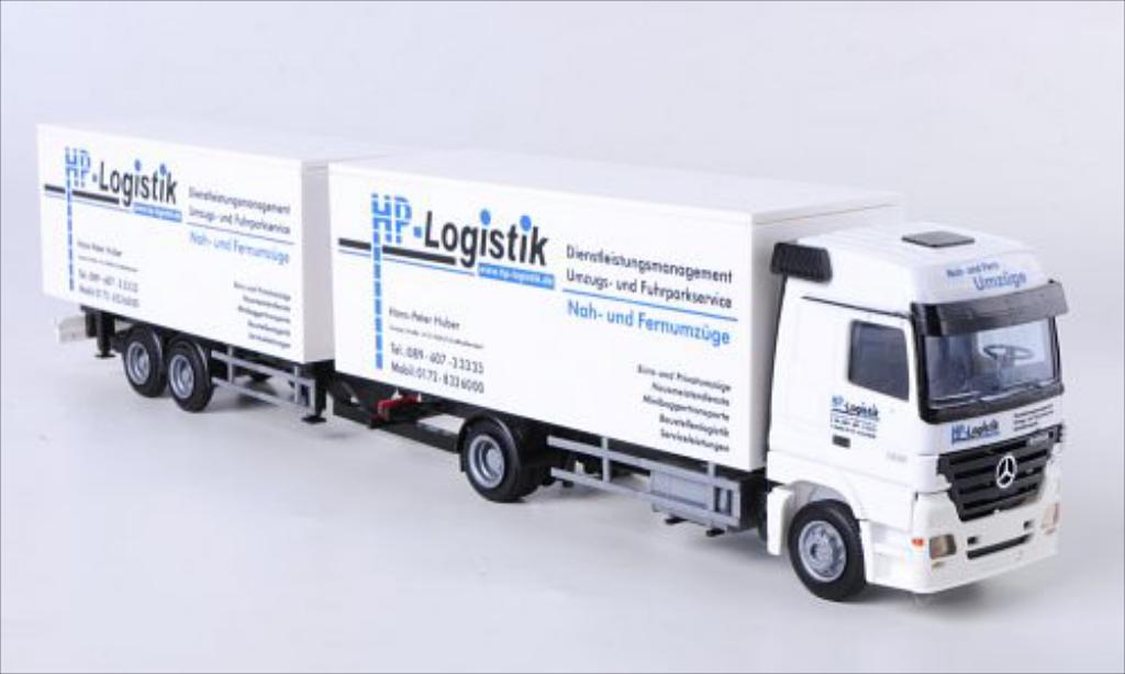 Mercedes Actros 1/87 AWM MP2-LH KTaHZ HP Logistik diecast model cars