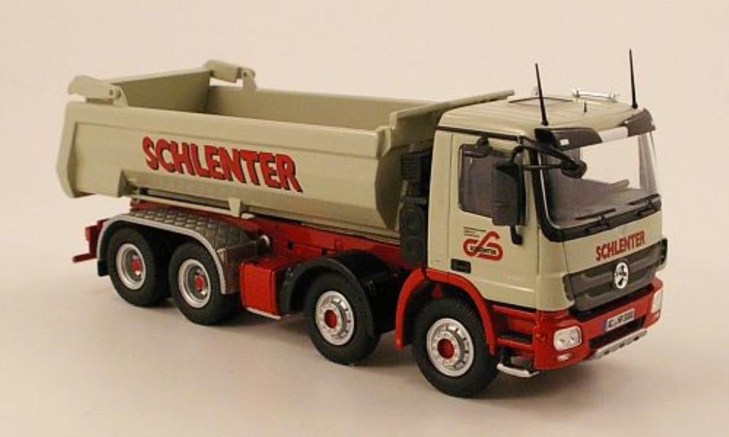 Mercedes Actros 1/50 NZG MP3 8x4 Schlenter Muldenkipper diecast model cars