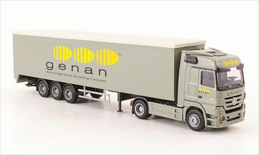 Mercedes Actros 1/87 AWM MP3 genan Schubboden-SZ diecast model cars