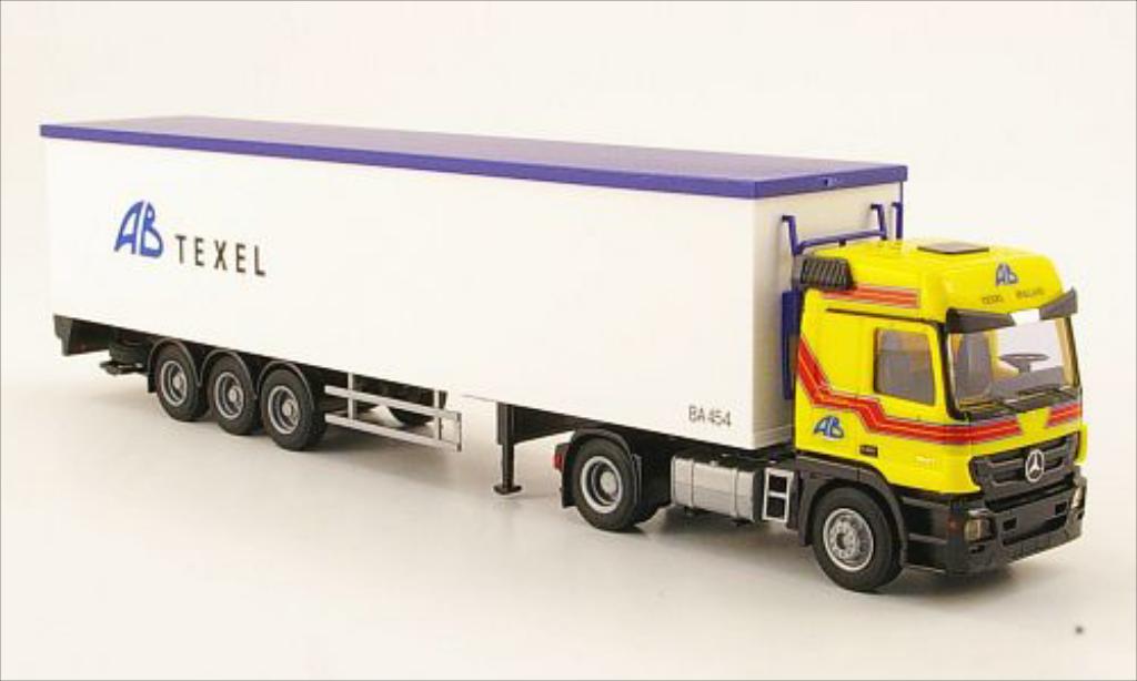 Mercedes Actros 1/87 AWM MP3 L AB Texel Schubboden-SZ diecast model cars