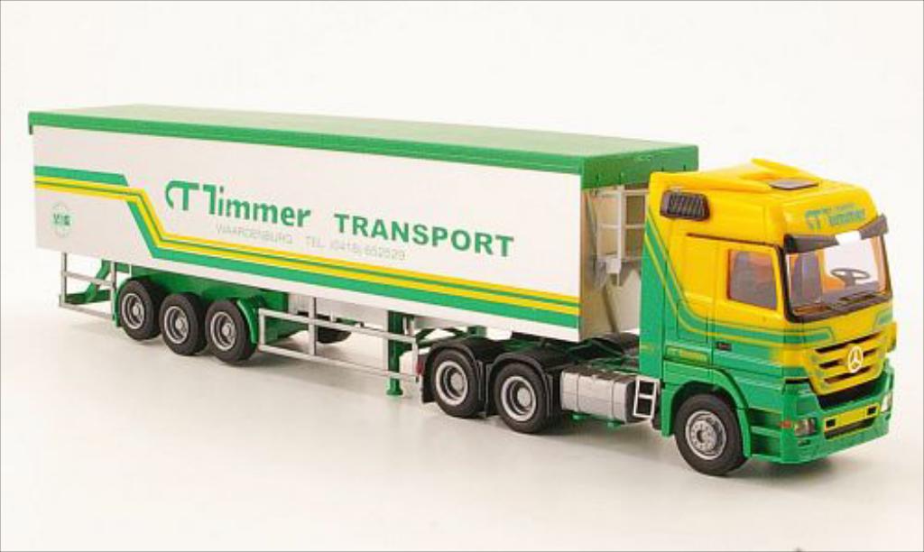 Mercedes Actros 1/87 AWM MP3 L Aerop. CT Timmer 3-Achser Kipp-SZ diecast model cars