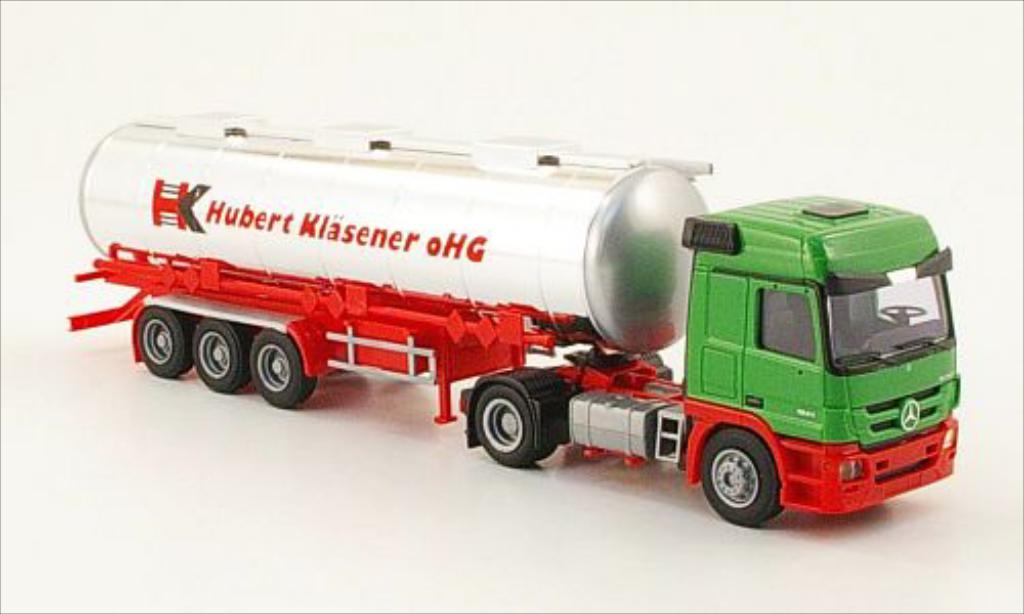 Mercedes Actros 1/87 AWM MP3 L Klasener Tank-SZ diecast model cars