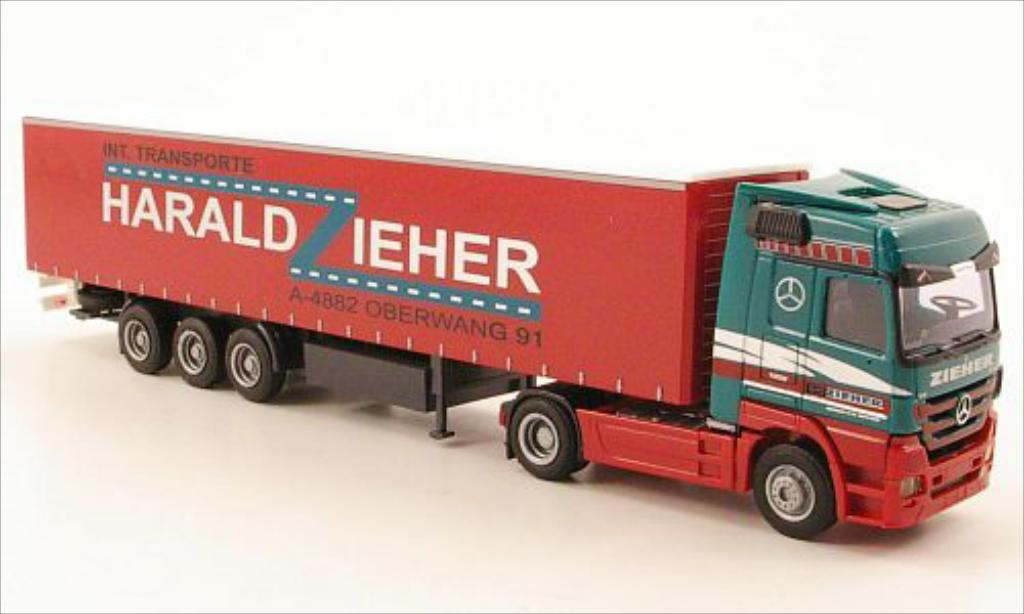 Mercedes Actros 1/87 AWM MP3 LH/Aerop. Harald Zieher G-KSZ diecast model cars