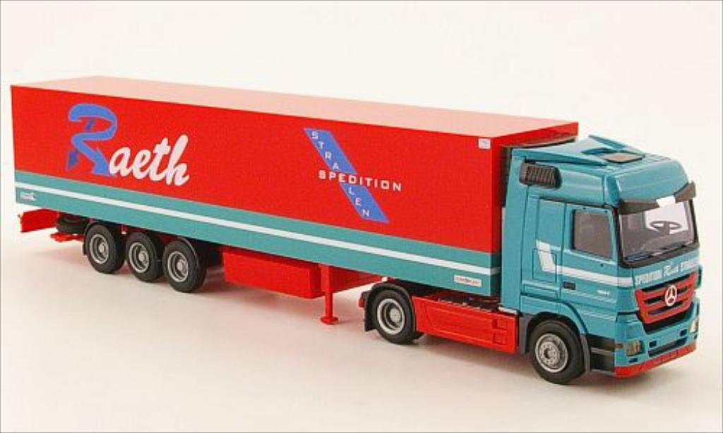 Mercedes Actros 1/87 AWM MP3 LH/Aerop. Raeth Kuhl-KSZ diecast model cars