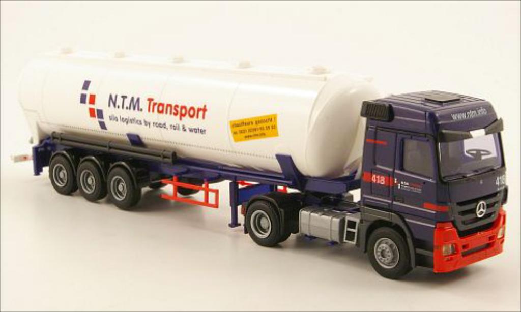 Mercedes Actros 1/87 AWM MP3 LH N.T.M. Transport (NL) Kippsilo-SZ diecast model cars