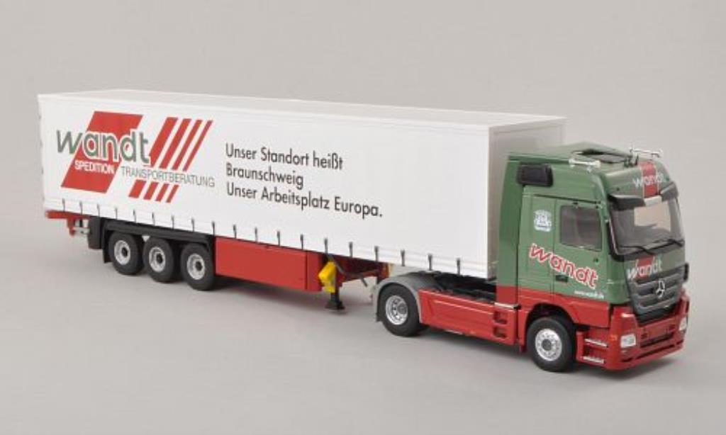 Mercedes Actros 1/43 Eligor MP3 Spedition Wandt Gardinenplanen-Sattelzug limitierte Auflage 99 Stuck diecast model cars