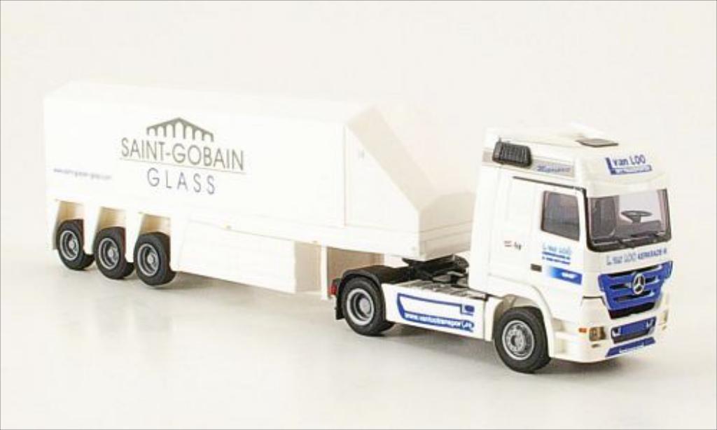 Mercedes Actros 1/87 AWM MP3 Van Loo / St. Gobain Innenlader-SZ diecast model cars