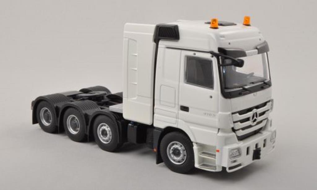 Mercedes Actros 1/50 Tekno MP3 white 8x4 Schwerlastzugmaschine diecast model cars