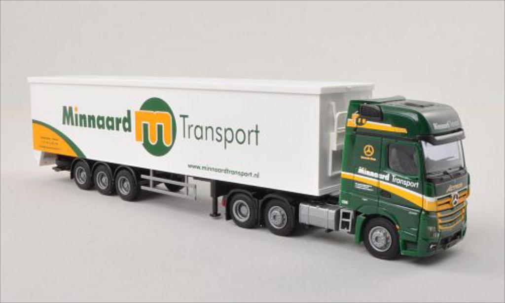 Mercedes Actros 1/87 AWM MP4 Minnaard Giga./Aerop.-Schubb.-SZ diecast model cars