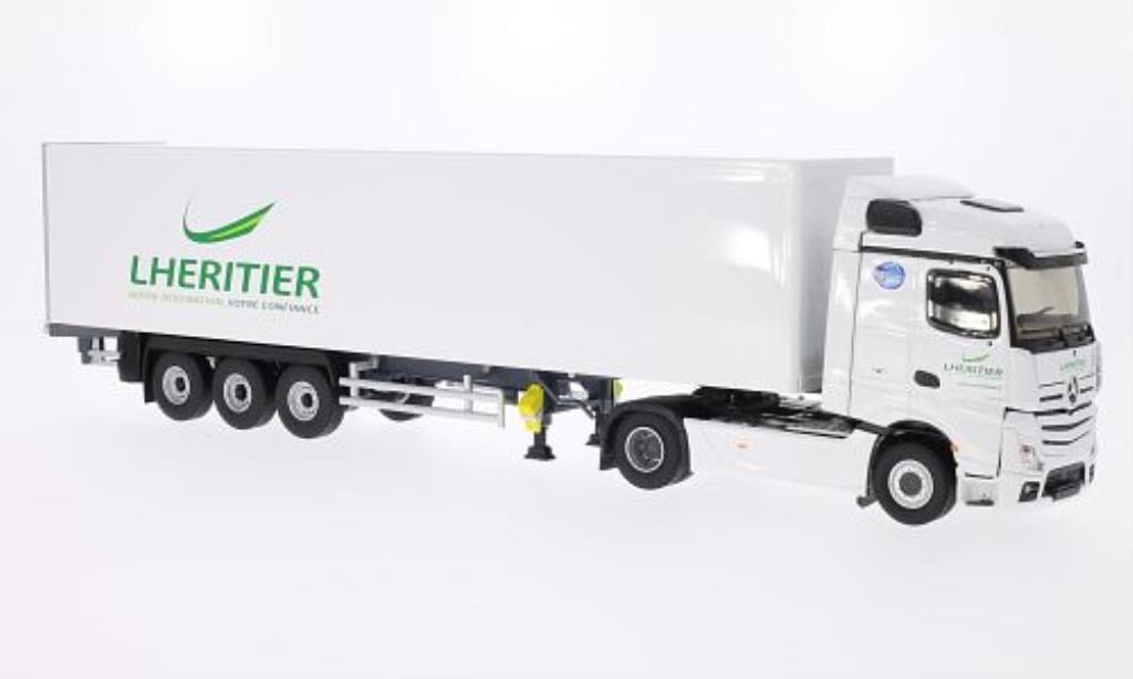 Mercedes Actros 1/43 Eligor MP4 Steamspace Transports Lheritier Koffer-SZ diecast model cars