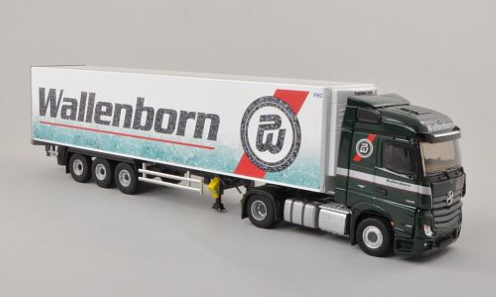 Mercedes Actros 1/43 Eligor MP4 StreamSpace Wallenborn Kuhlkoffer-SZ diecast model cars
