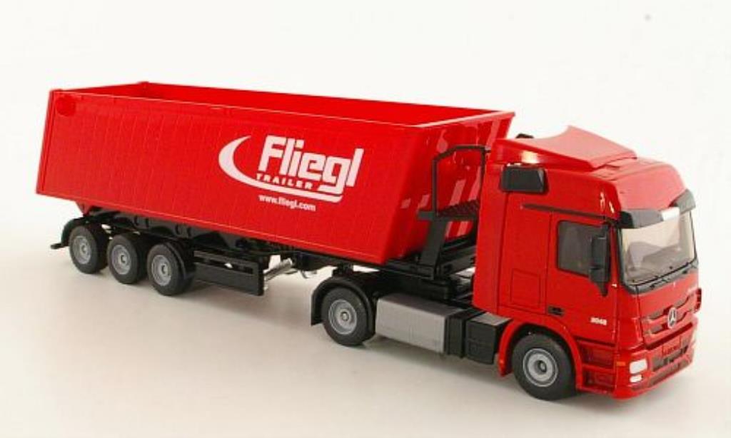 Mercedes Actros 1/50 Siku Muldenkipper Fliegl diecast model cars