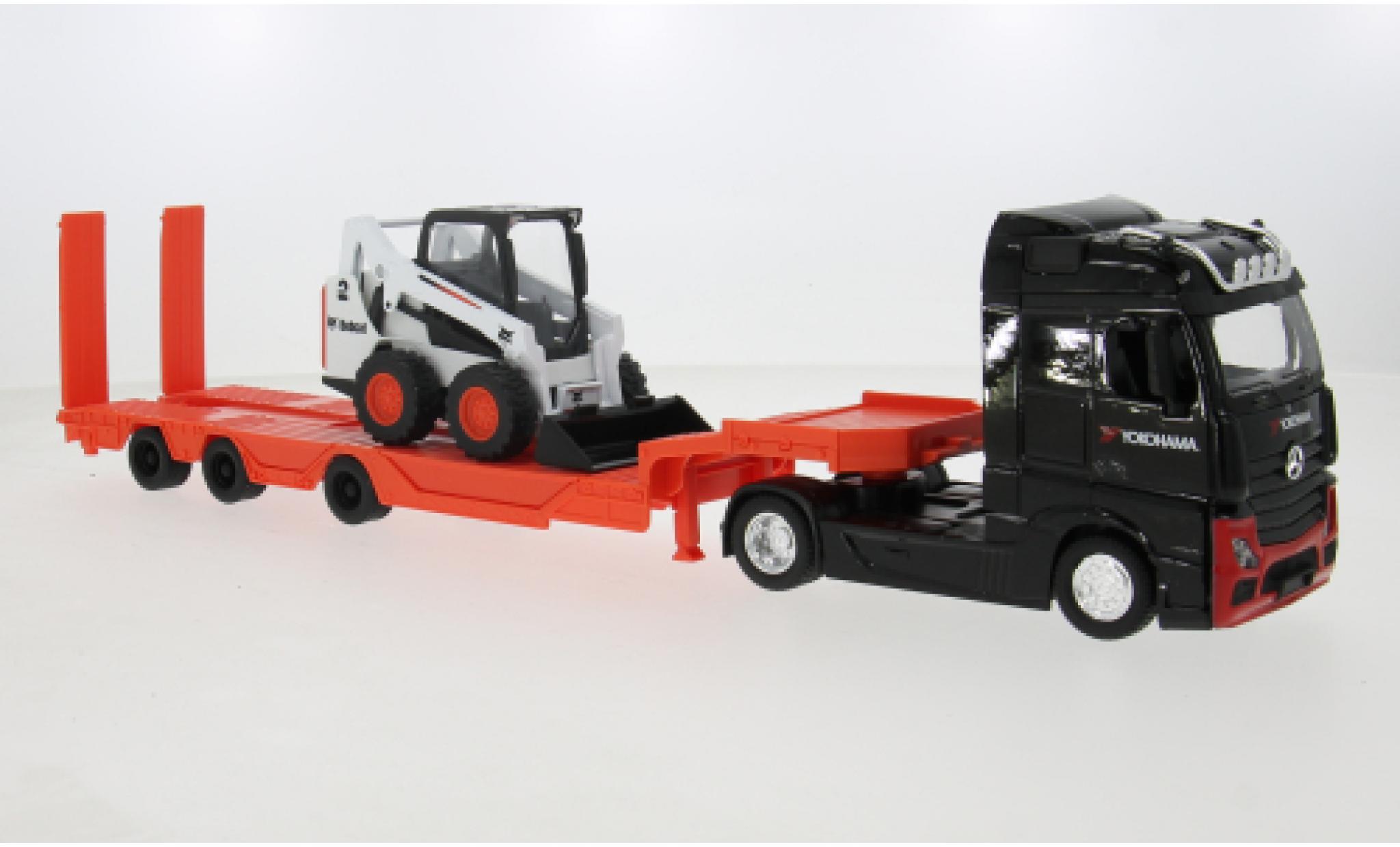 Mercedes Actros 1/43 Burago black 1:43 Bburago diecast model cars